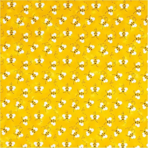 Vista 11 de Hobby Lobby Bee Gnomes - Tela de algodón calicó, 1 yarda Tela precortada para ropa, artículos para el hogar y accesorios