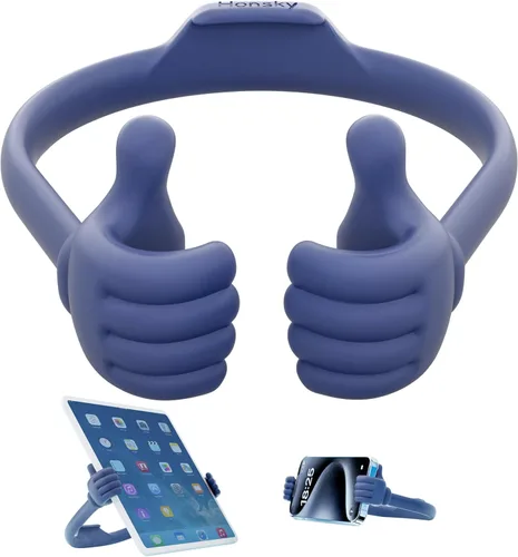 Vista 29 de Honsky Thumbs-up Soporte Porta Teléfono Celular, Soporte Base para Tableta para Escritorio de Mesa Smartphone Teléfono Celular Teléfono Móvil Rosado