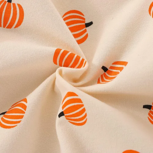 Vista 3 de FYBITBO Ropa de Halloween para bebé niña y niño, sudadera de manga larga, traje de otoño e invierno