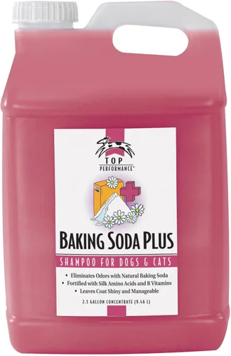 Vista 5 de Top Performance Baking Soda Plus Champú para perros y gatos, 1 galón