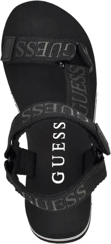 Vista 4 de Sandalia Guess para mujer Avin Negro