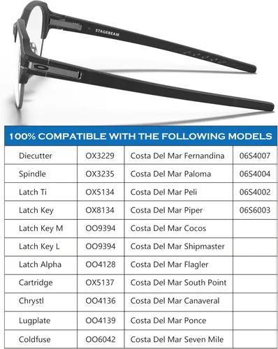 Vista 3 de 2 Pair Replacement Nosepieces Nose Pads for Costa Del Mar