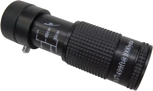 Vista 2 de Monocular de primer plano diseñado para usuarios de baja visión que tienen discapacidad visual. Monoculares de aumento de tamaño mini para visión a