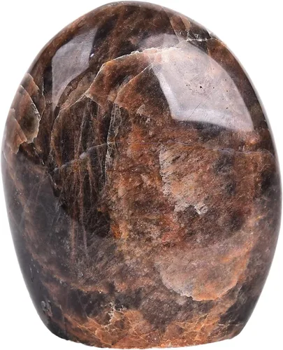Vista 9 de AMOYSTONE Piedra de preocupación pulida de ópalo verde natural para aliviar la ansiedad, piedra preciosa de reiki de cristal curativo de mano