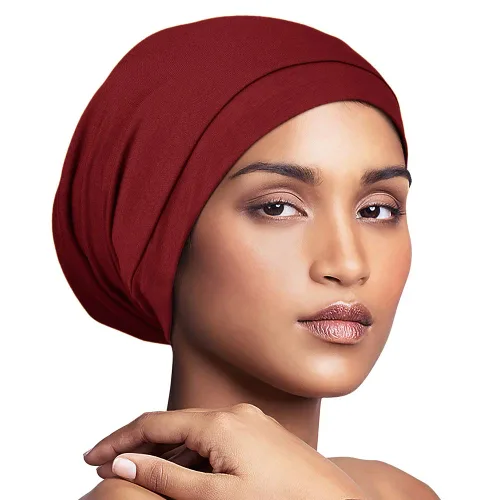 Vista 146 de Alnorm - Gorro con forro de satén y suave banda elástica para hombres y mujeres, talla única Se ajusta a la mayoría