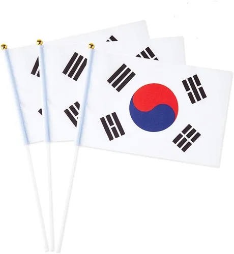 Vista 18 de Bandera de Australia Bandera Australiana, Pequeña Mini Bandera de Australia de Mano con Palo, Ideal para Fiestas, Desfiles, Eventos Deportivos