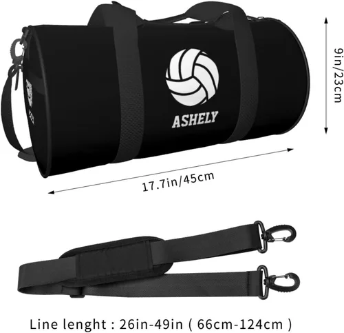 Vista 5 de Bolsa de voleibol personalizada Bolsa de lona Bolsas de gimnasio, Varios