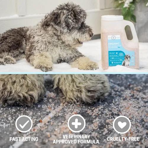 Vista 5 de North Pro Paw Sub Zero Deicer - Jarra derretida de hielo de 12 libras, apta para mascotas, segura para niños, orgánica, funciona rápidamente