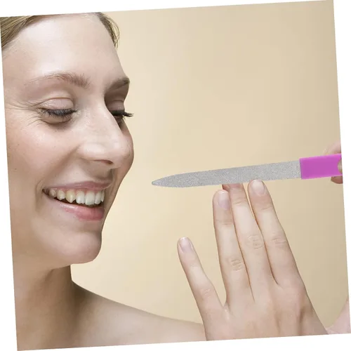 Vista 8 de Beavorty Limas de uñas de acero, pulidor de uñas, herramientas de uñas, lima de uñas, herramientas de manicura, tableros, lima de uñas, pulidor