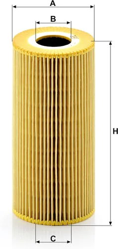 Vista 2 de Mann Filter HU 951 x Cartucho de Repuesto de Aceite Compatible con Mercedes-Benz E300D (1996-1997), E3000TD (1998-1999)