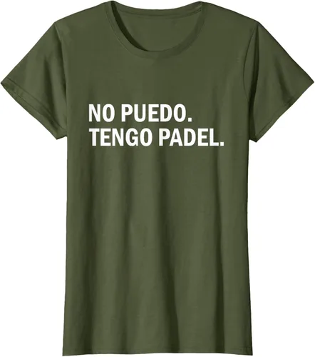Vista 81 de Camiseta de jugador divertido No Puedo Tengo Padel Hobby
