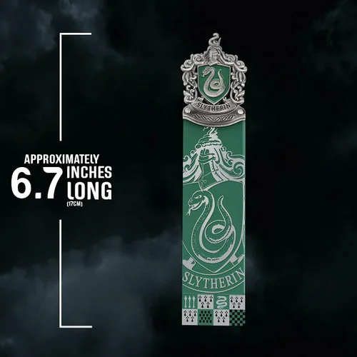 Vista 3 de Marcapáginas de Harry Potter con escudo Slytherin