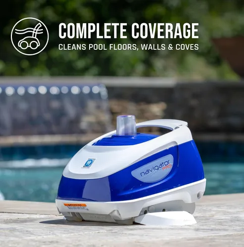 Vista 2 de Hayward W3925ADC Navigator Pro Limpiador de Piscina por Succión para Piscinas Enterradas de Gunite de hasta 20 x 40 pies