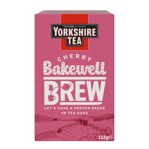 Vista 6 de Yorkshire Tea Muestras de Tés Variados, Caja de Regalo Variada, Bolsas Envueltas Individualmente, 20 Unidades (Paquete de 1), Dorado, Rojo