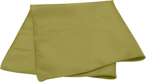 Vista 2 de Ultimate Textile, servilletas de poliéster (17 x 17 pulgadas), 1 Docena., Poliéster & Mezcla de poliéster, Verde ácido, 1 Docena