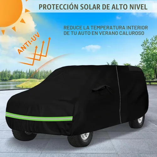 Vista 4 de Funda impermeable para automóvil compatible con Toyota 4Runner 1984-2002 de 2/4 puertas, accesorios de SUV, fundas clásicas para automóvil para todo