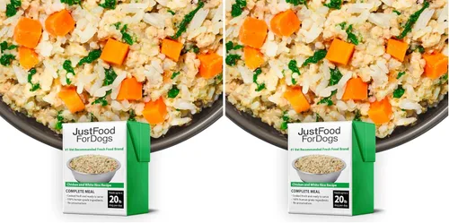 Vista 23 de JustFoodForDogs Pantry Fresh - Paquete variado de comida húmeda para perros, comida completa o complemento alimenticio para perros, recetas