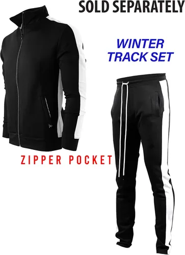 Vista 2 de SCREENSHOT Chaqueta deportiva para hombre, estilo hip hop, ajuste delgado, cómoda, atlética, fitness, moda, estilo urbano, ropa de calle