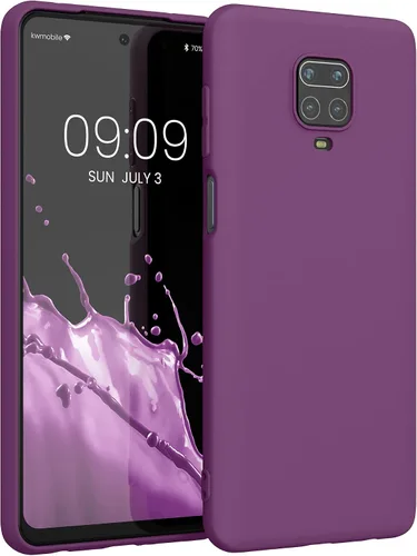 Vista 46 de kwmobile Funda compatible con Xiaomi Redmi Note 9S / 9 Pro / 9 Pro Max - Funda protectora de silicona TPU suave y delgada - Negro mate
