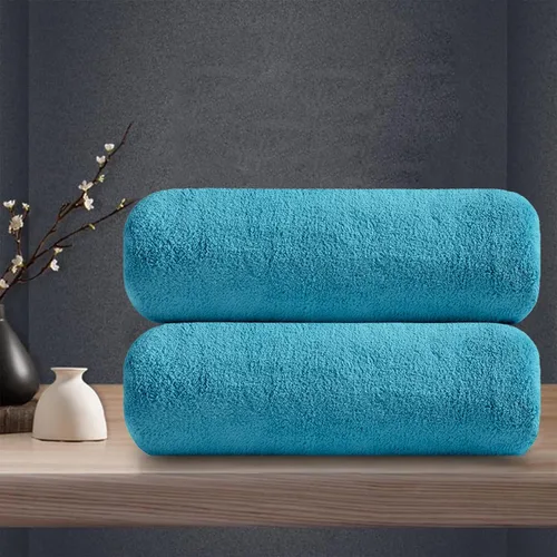 Vista 35 de Toalla de baño extra grande de 4 piezas (35 x 70 pulgadas), toalla de baño ultra suave de gran tamaño, juego de toallas de baño para baño, hotel
