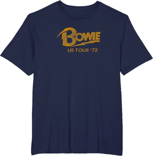 Vista 20 de David Bowie - Camiseta US Tour '72, Negro