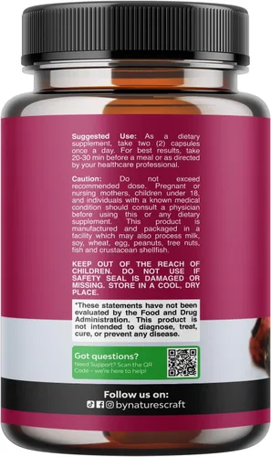 Vista 9 de Cápsulas de raíz de maca para mujeres, potente suplemento herbario con mezcla mejorada femenina de raíz de maca roja, amarilla y negra, certificado