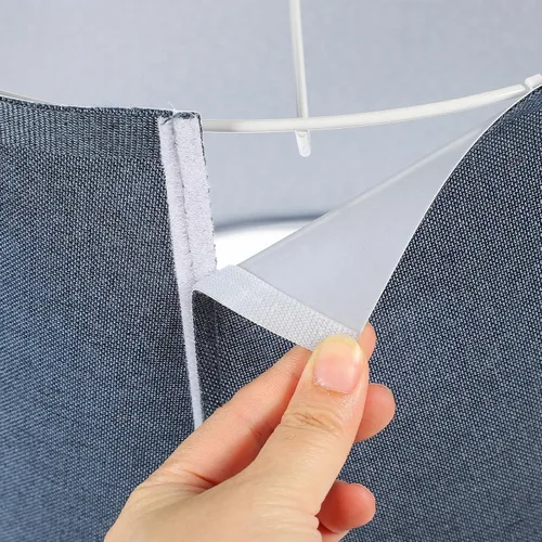 Vista 8 de Accesorios de escritorio, pantallas de lámpara para lámparas de pie, pantalla de lino, cubierta de lámpara rústica, pantalla de tela, cubierta