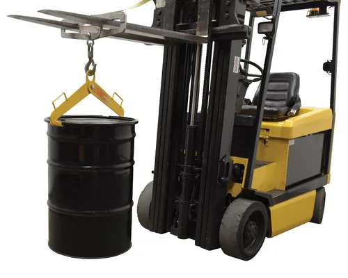 Vista 5 de Vestil VDC-1000 pinza vertical para elevación de barriles con capacidad de 1000 libras