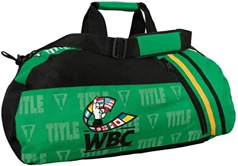 Vista 2 de Title Boxing WBC Sport BagBack Pack, verde