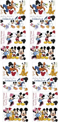 Vista 3 de Roommates Rmk1507Scs calcomanía autoadhesiva de Mickey And Friends, por 30