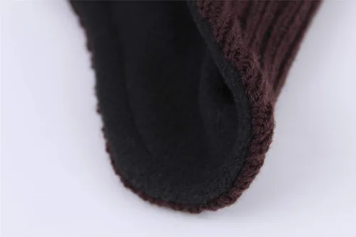 Vista 5 de Connectyle Gorro de invierno cálido para hombre, con forro polar y orejera, gorro diario