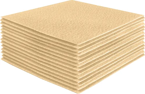 Vista 226 de FabricLA Hojas de fieltro acrílico para manualidades, cuadrados de fieltro precortados suaves de 4 x 4 pulgadas (3.9 in x 3.9 in), utiliza hojas