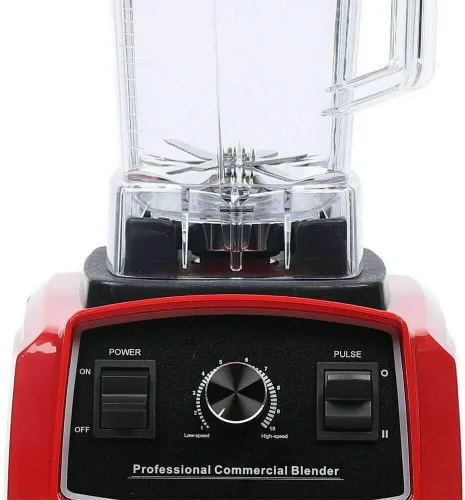 Vista 6 de Mezclador eléctrico de jugo, batidora, trituradora de hielo, mezclador de cocina multifunción, mezclador de grado comercial, alta potencia, 2L, 1500