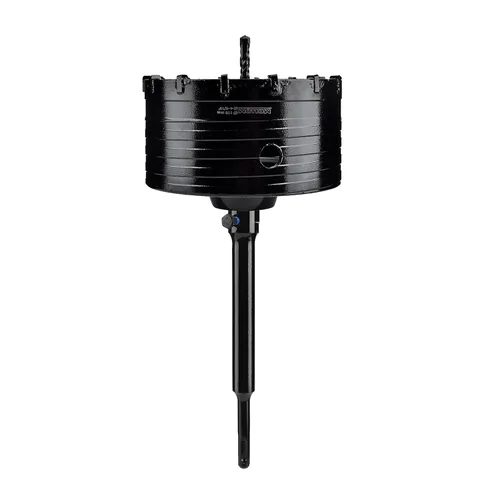 Vista 9 de Mollom Sierra perforadora para hormigón SDS Plus de 8.661 in, cortador de agujeros de alta resistencia con broca de posición central de 4.331 in
