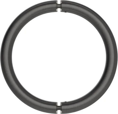 Vista 11 de BRIXWELL HC-6BTB-GP - Manija de puerta de ducha de estilo circular de centro a centro de 6 pulgadas, montaje posterior a trasero, oro de 24 quilates