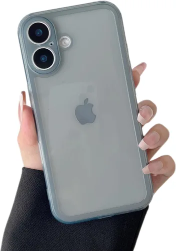 Vista 24 de ZTOFERA Funda para iPhone 7/8/SE 5.5 pulgadas, linda funda de silicona suave transparente con parachoques retro de color transparente a prueba