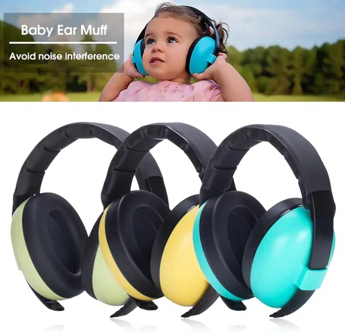 Vista 5 de Protección auditiva para niños, protectores de oídos, orejeras con cancelación de ruido, audífonos a prueba de sonido para niños pequeños