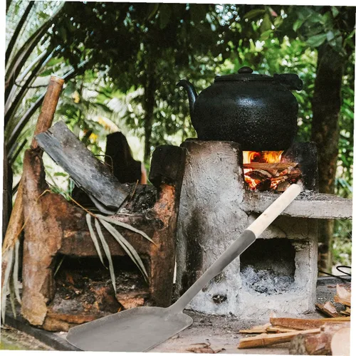Vista 8 de Pala de hollín Pala multifuncional Estufa Pala de cocina Pala de cenizas de carbón Pala de ceniza de chimenea Pala de limpieza Pala de limpieza