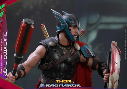 Vista 6 de Marvel Thor 3: Ragnarok - Figura de acción a escala 1:6 de Gladiator Thor