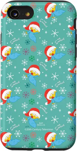 Vista 13 de iPhone 14 The Simpsons Maggie Simpson Santa Hat Christmas Holiday Case