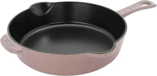 Vista 6 de Sartén tradicional de hierro fundido de STAUB de 8.5 pulgadas - Albahaca