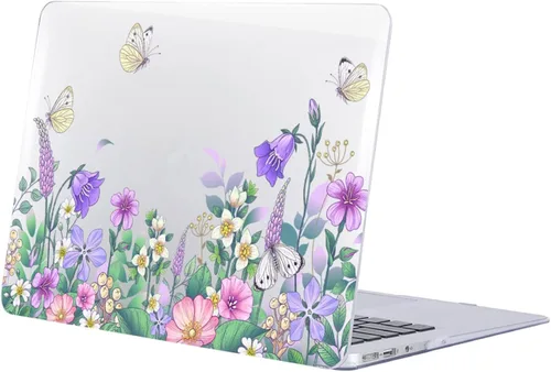 Vista 15 de Funda para laptop compatible con MacBook Air de 15 pulgadas, versión 2025-2023 M4 A3241 A2941 M3 A3114 M2 Chip, carcasa rígida de plástico para Mac