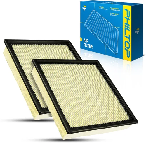 Vista 57 de PHILTOP CA9525 Engine Air Filter for Kia Sorento 2003-2009 Flexible Panel, Increased Acceleration, Engine Protection, Easy Install, No Tools