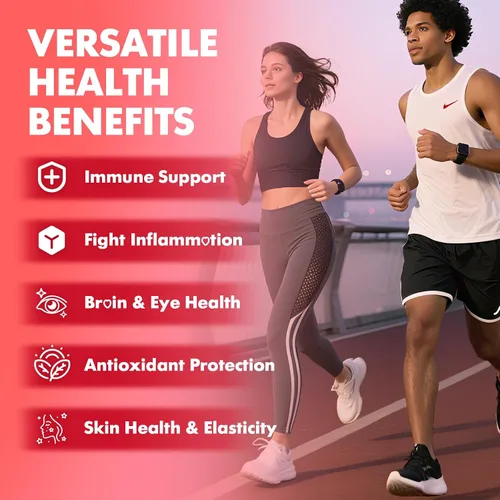 Vista 3 de Gomitas veganas Omega-3 de 1000 mg, alternativa al aceite de pescado Omega 3 para adultos, DHA a base de plantas de 460 mg y EPA 230 mg con vitamina