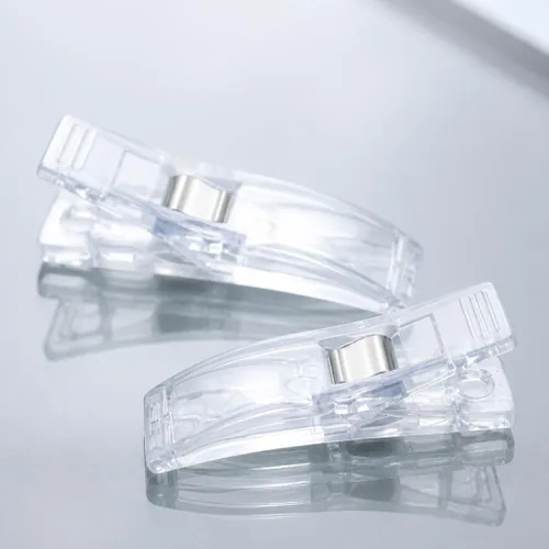 Vista 8 de Paquete de 20 clips transparentes para persianas plisadas y cortinas