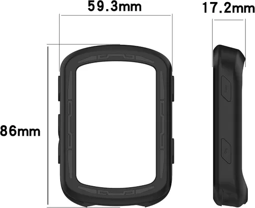 Vista 2 de Funda protectora compatible con Garmin Edge 840/540, funda protectora suave para Garmin Edge 540/840, accesorios de computadora de ciclismo