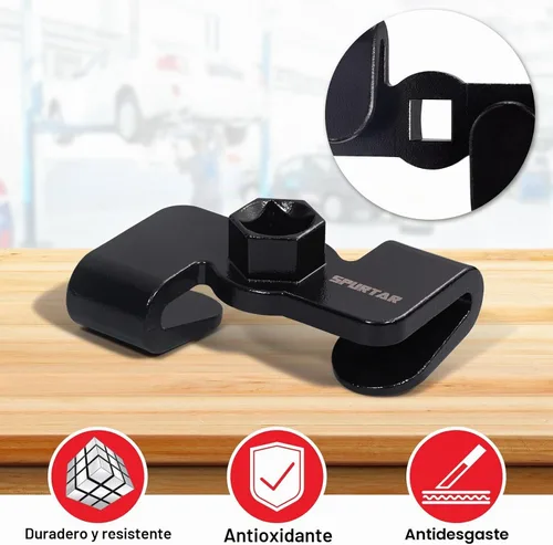 Vista 6 de Spurtar Universal Wrench Extender Tool for 1/2" Drive, 21mm Hex Drive