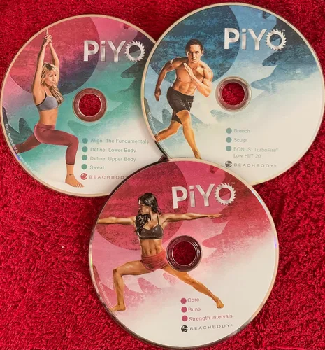 Vista 2 de Chalene Johnson's PiYo Base Kit 3 DVDs Ejercicio Ejercicio Video Curso