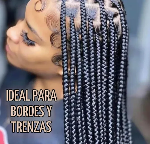 Vista 5 de Twist It Up Nueva cera de gel para el cabello: rastas, trenzas, bordes, rizos naturales, giro natural, pomada ondulada