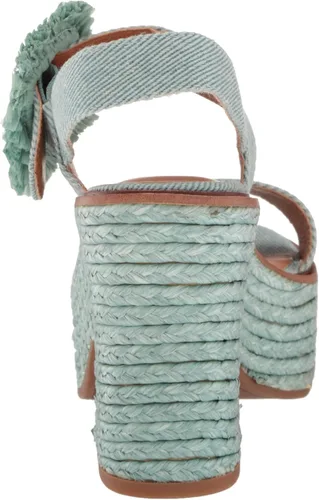 Vista 3 de Lucky Brand Yidris - Sandalias de tacón con plataforma para mujer